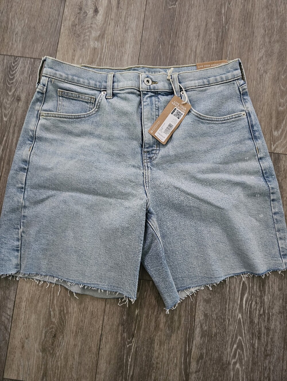 Wddie Bauer Light Blue Denim Cutoff Shorts